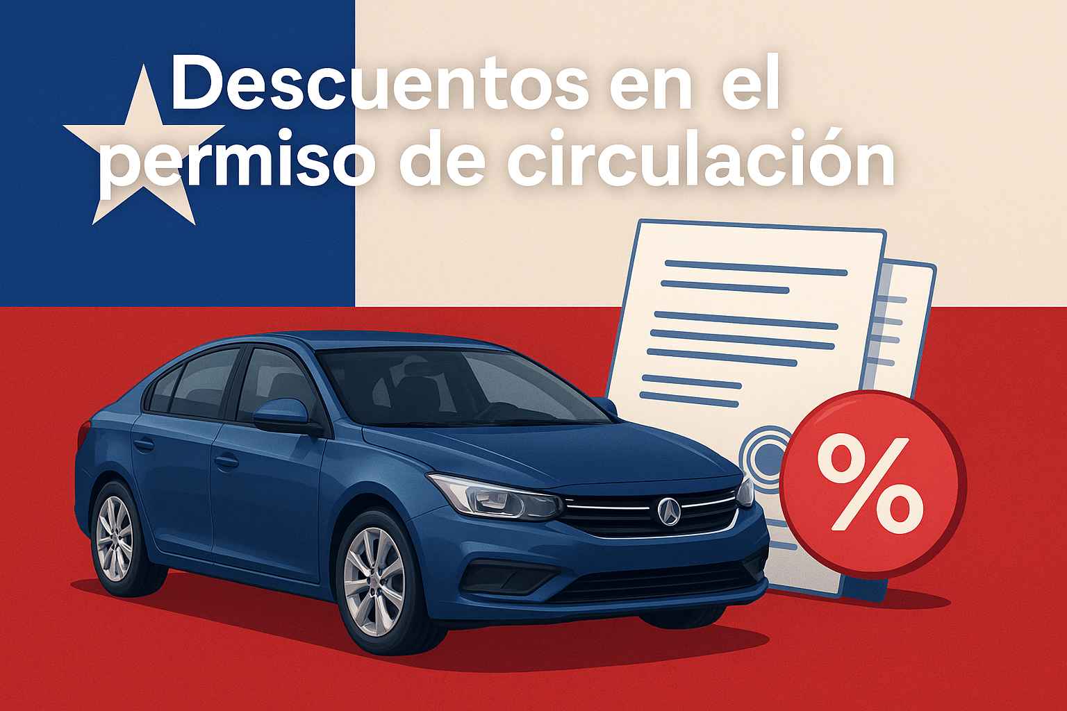 descuentos en el pago del permiso de circulación en Chile